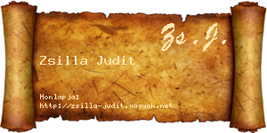 Zsilla Judit névjegykártya